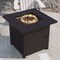 Flash Furniture Black 28"Square 50,000 BTU Metal Fire Pit Table YO-GYM80015-BK-GG - alternate 10